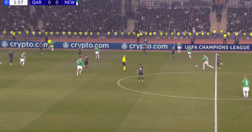 半场战报：纽卡5-0卡拉巴赫，安东尼-戈登大四喜，佳夫破门